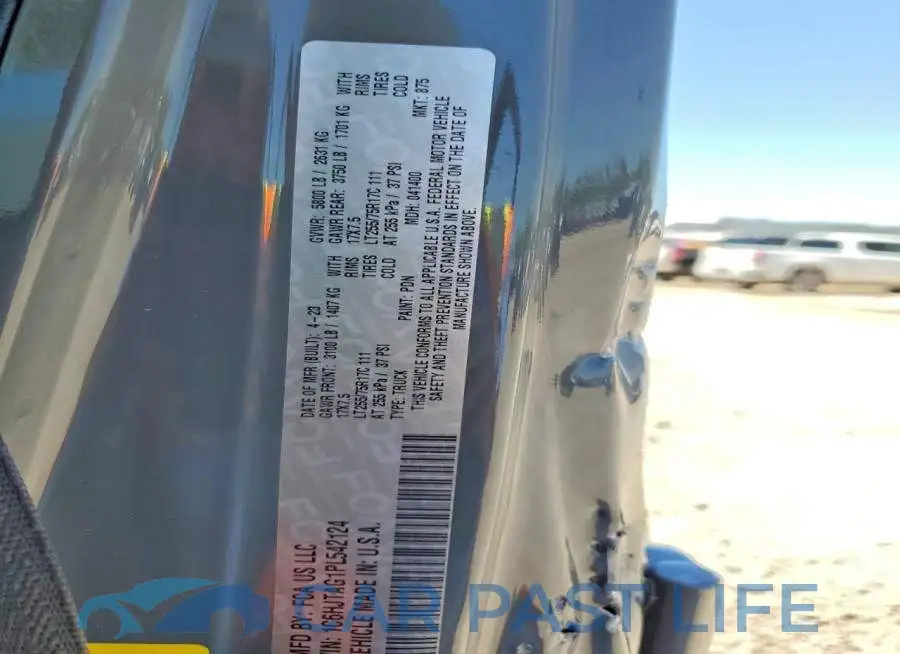 1C6HJTAG1PL542124# 12