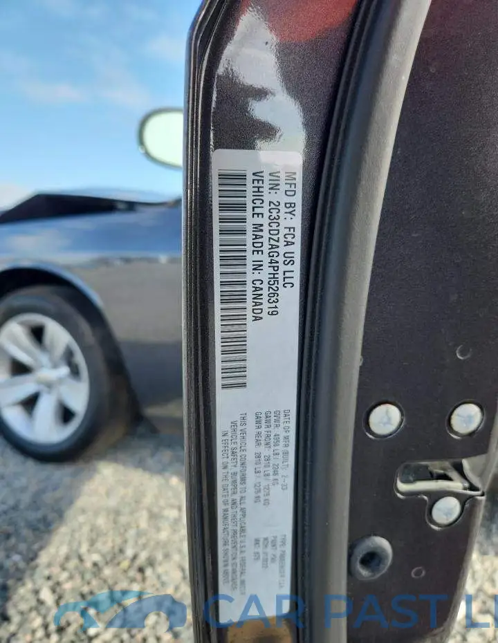 2C3CDZAG4PH526319# 13