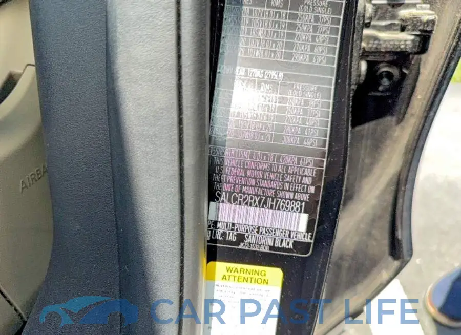 SALCR2RX7JH769881# 10