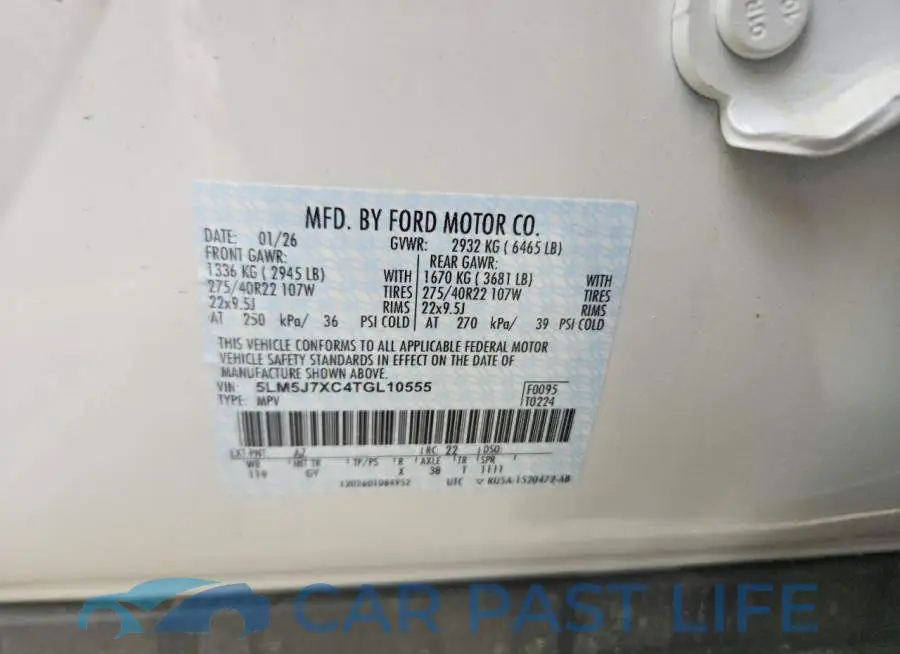5LM5J7XC4TGL10555# 13