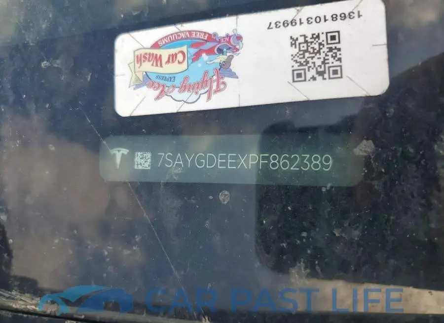 7SAYGDEEXPF862389# 12