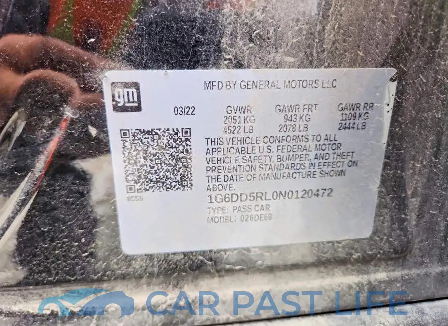 1G6DD5RL0N0120472# 13