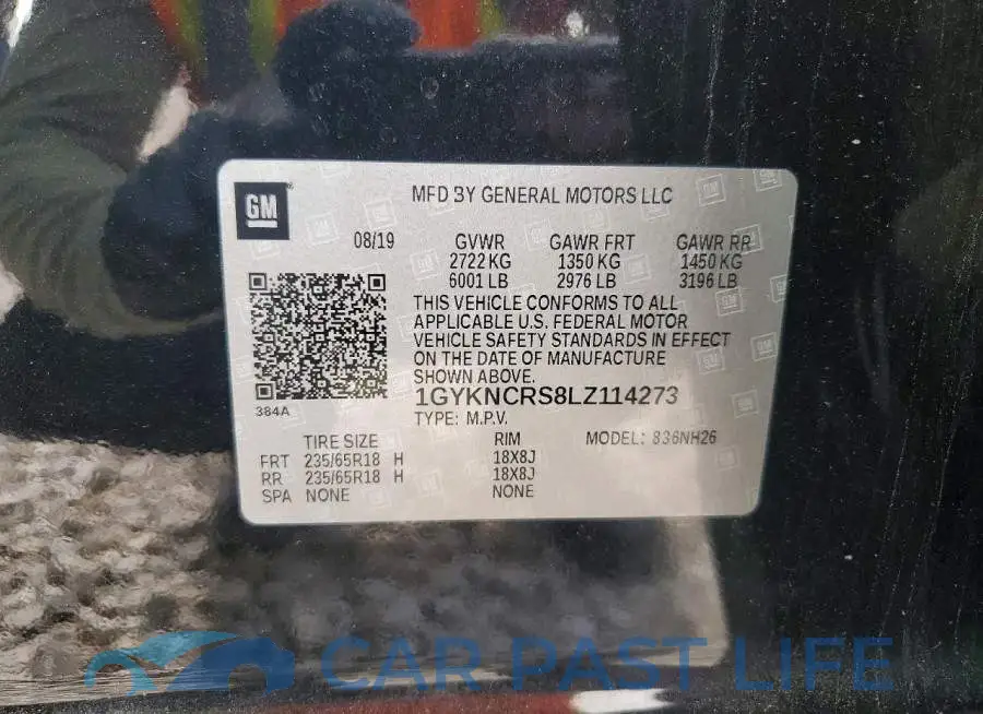 1GYKNCRS8LZ114273# 14