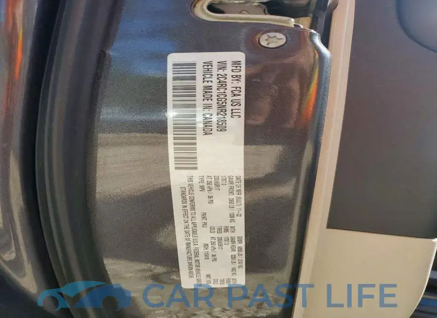 2C4RC1CG5NR218509# 13