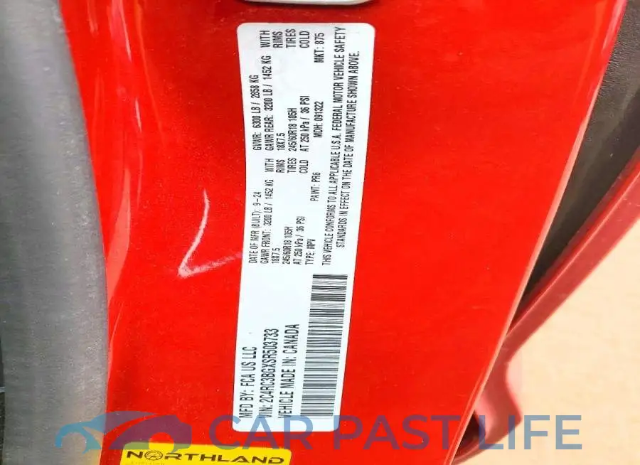 2C4RC3BGXSR503733# 13