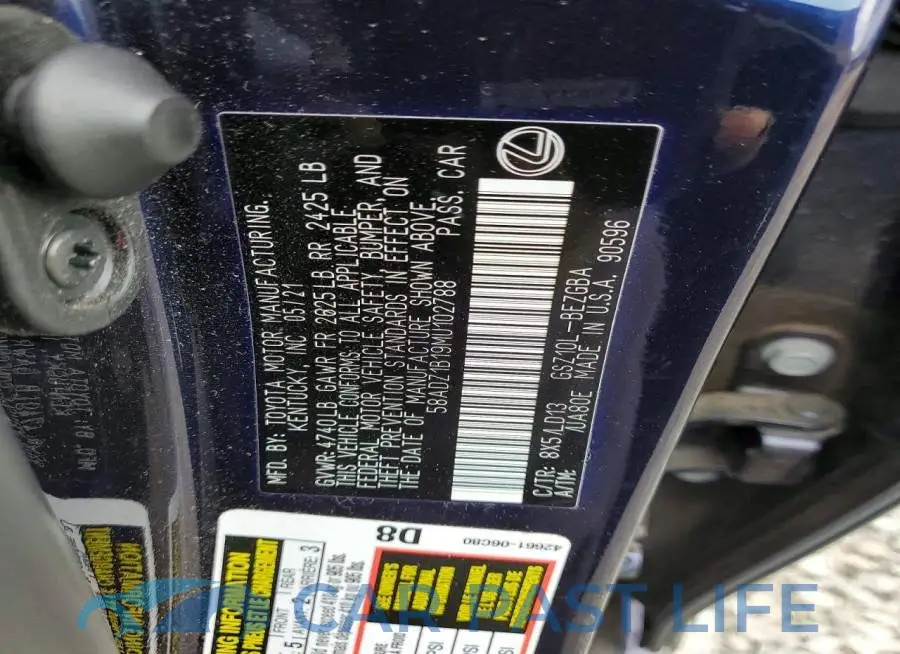 58ADZ1B19MU102788# 13