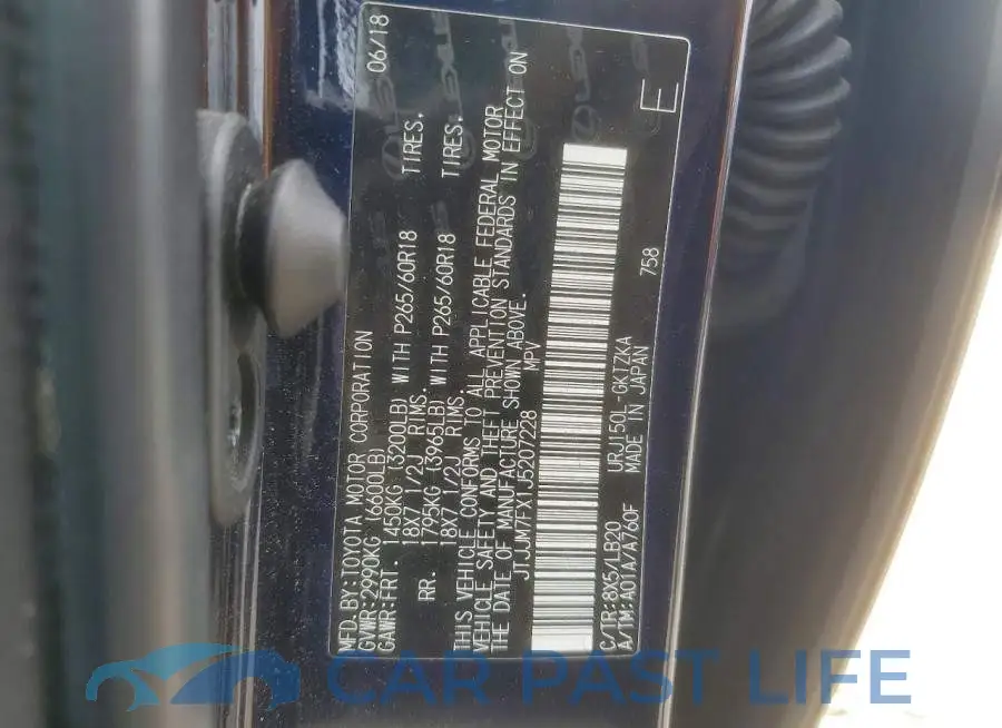 JTJJM7FX1J5207228# 14