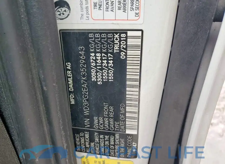 WD3PG2EA7K3529643# 13