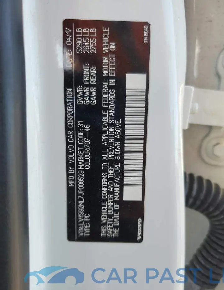 LVY992ML7JP008529# 12