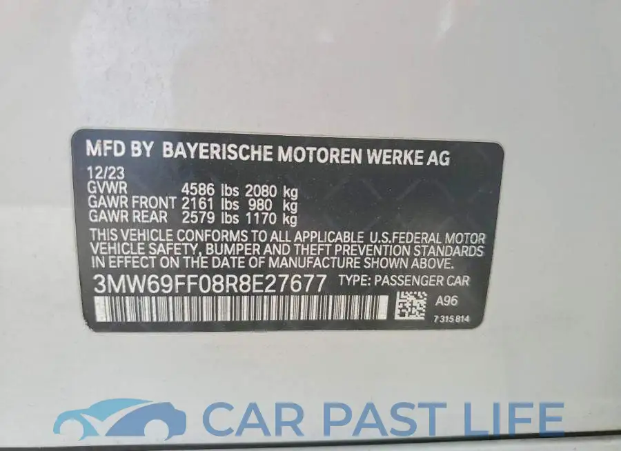 3MW69FF08R8E27677# 12