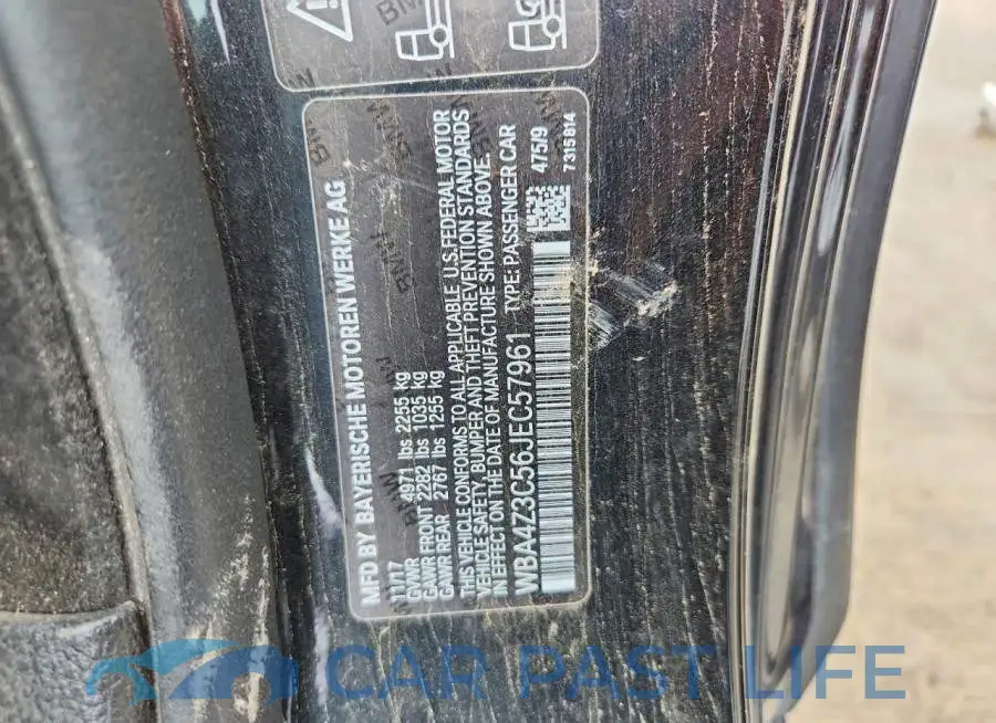 WBA4Z3C56JEC57961# 12
