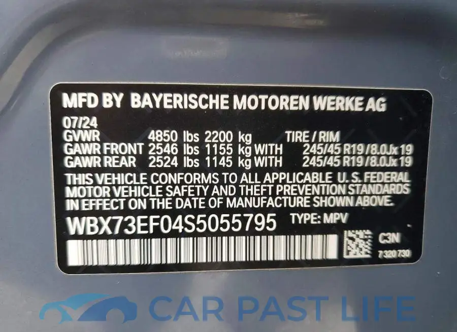 WBX73EF04S5055795# 14