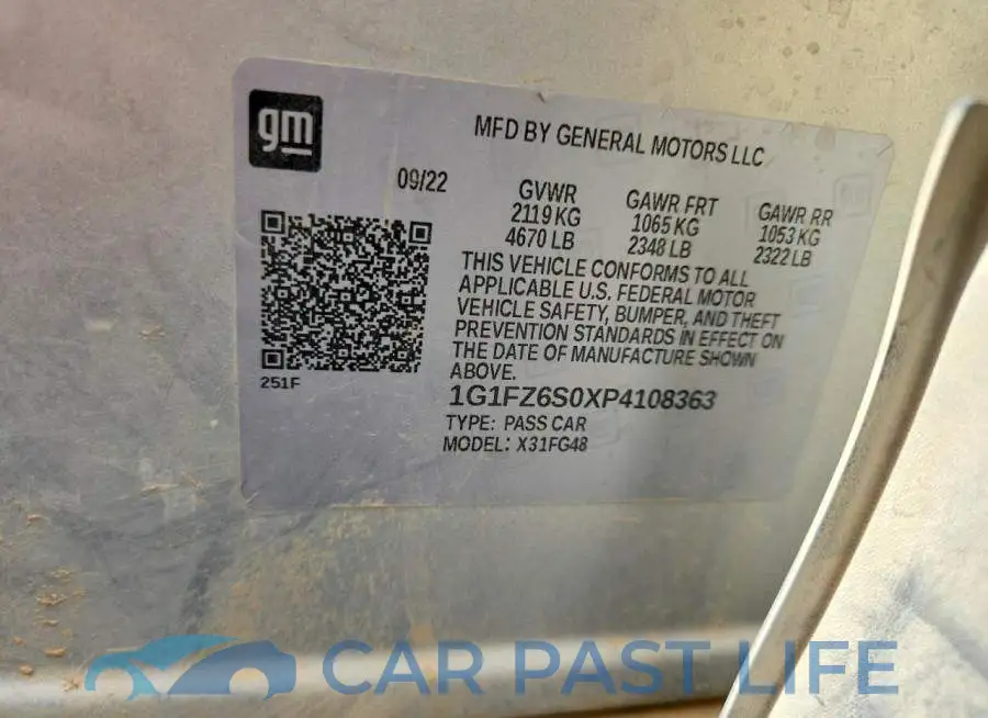 1G1FZ6S0XP4108363# 13