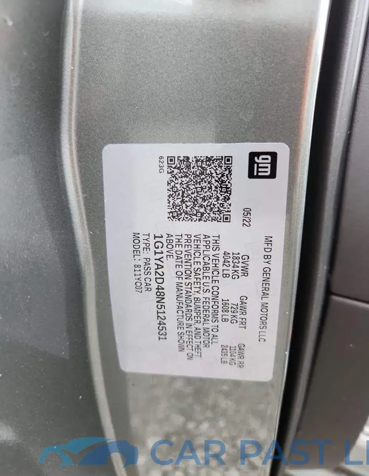 1G1YA2D48N5124531# 13