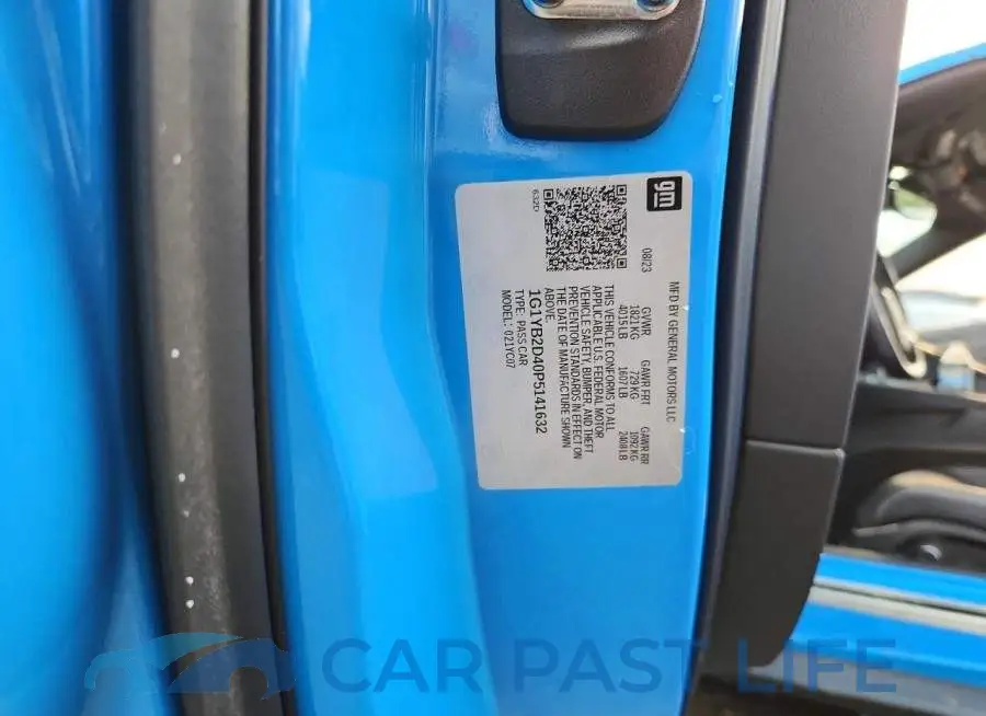 1G1YB2D40P5141632# 12