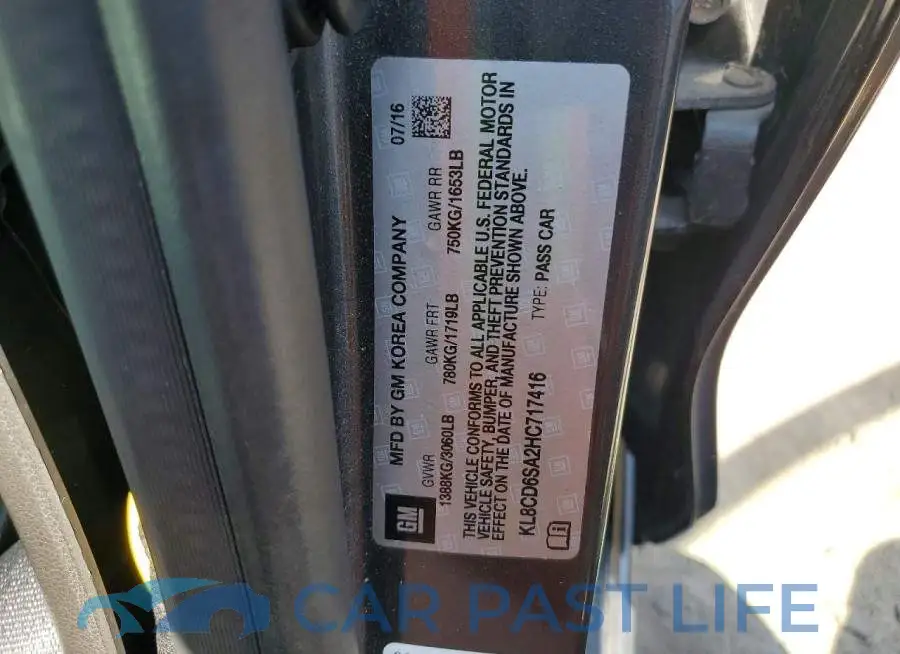 KL8CD6SA2HC717416# 14