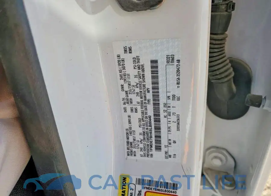 1FMDE7BH6SLB00440# 12