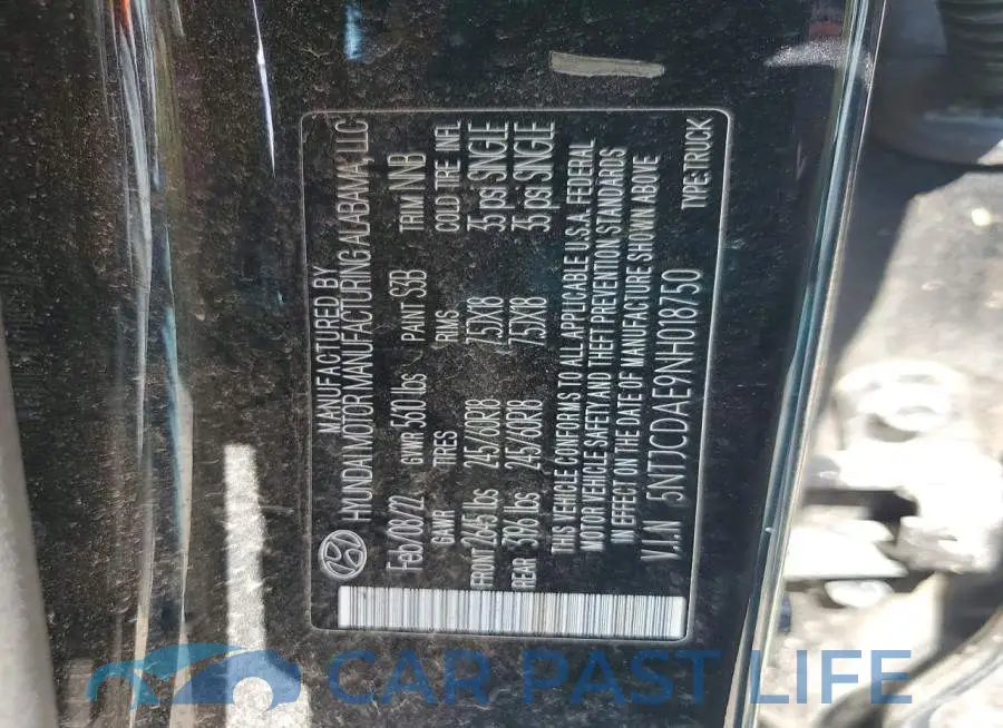 5NTJCDAE9NH018750# 13