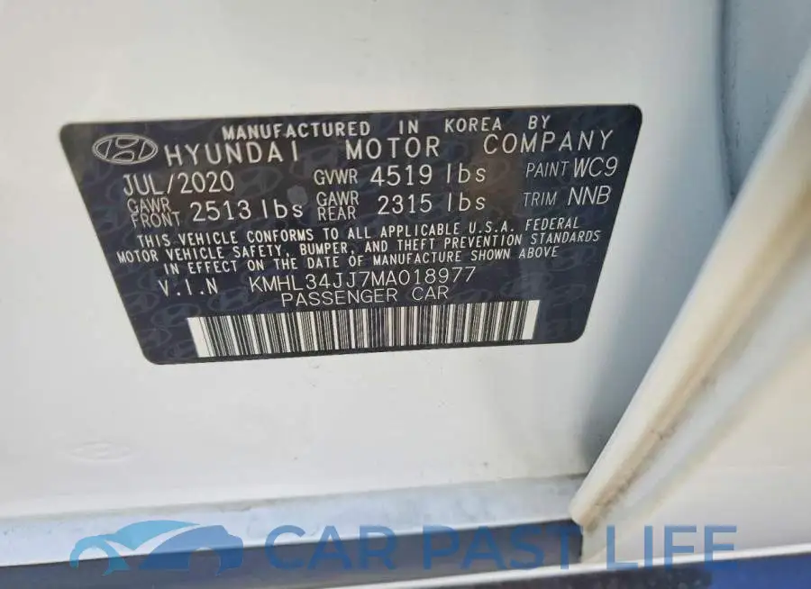 KMHL34JJ7MA018977# 13