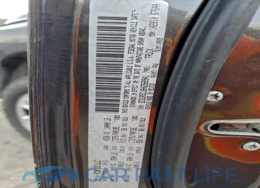 3C6UR5CJ6HG568941# 12