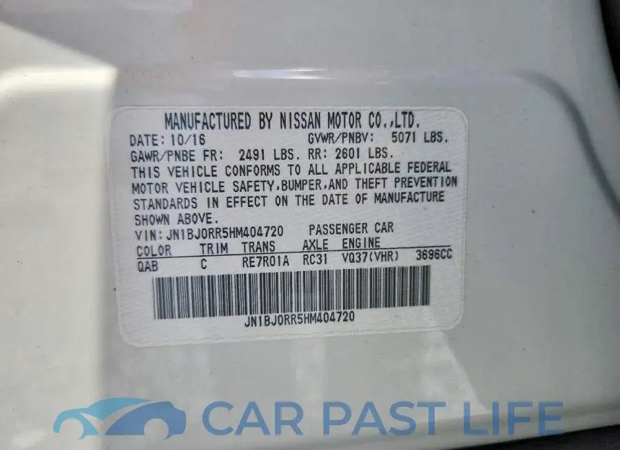 JN1BJ0RR5HM404720# 13