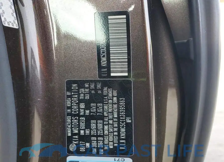 KNDMC5C1XJ6395863# 13