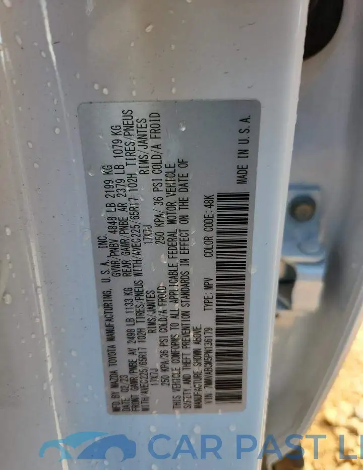 7MMVABCM5PN136179# 13