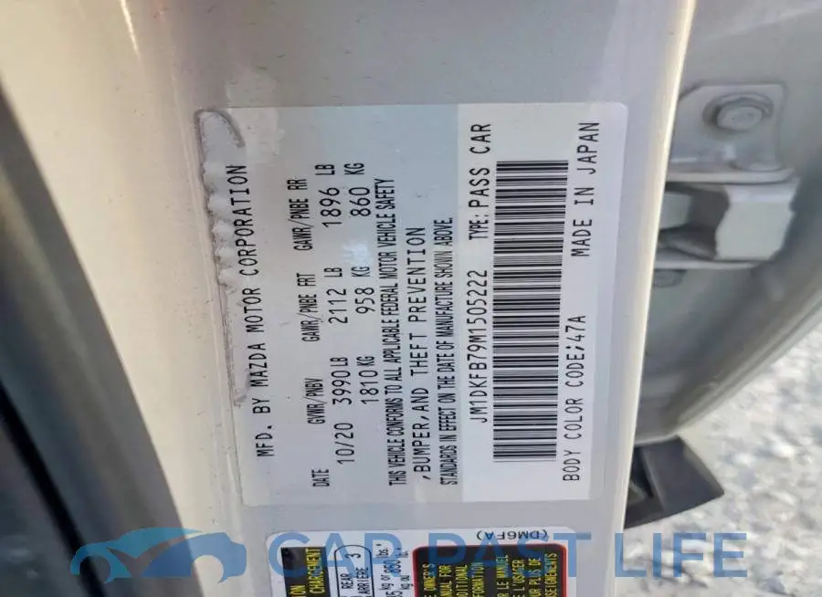 JM1DKFB79M1505222# 14