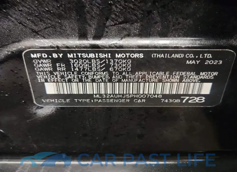 ML32AUHJ5PH007048# 13