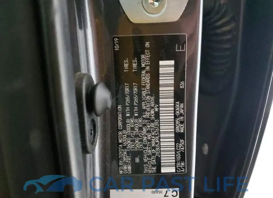 JTEBU5JR9L5761393# 14