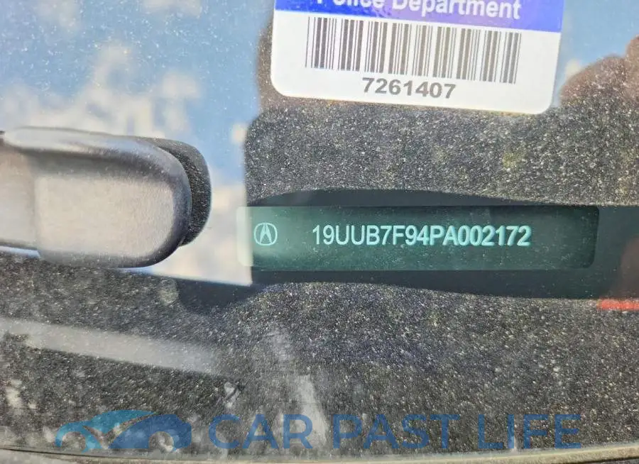19UUB7F94PA002172# 12