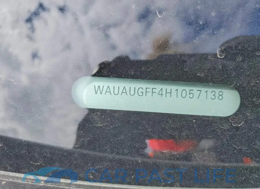 WAUAUGFF4H1057138# 12