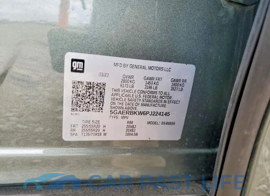 5GAERBKW6PJ224145# 13