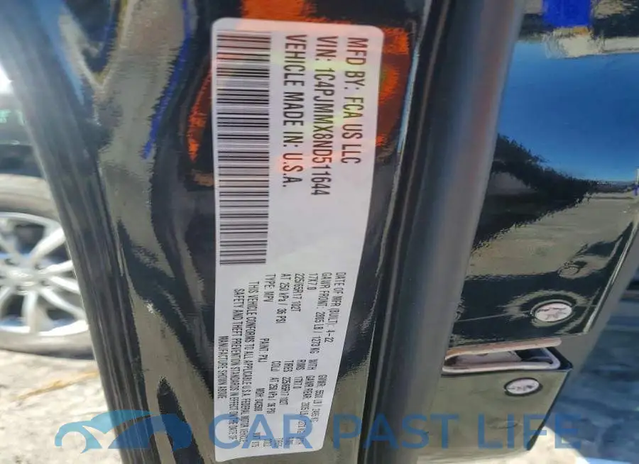 1C4PJMMX8ND511644# 14