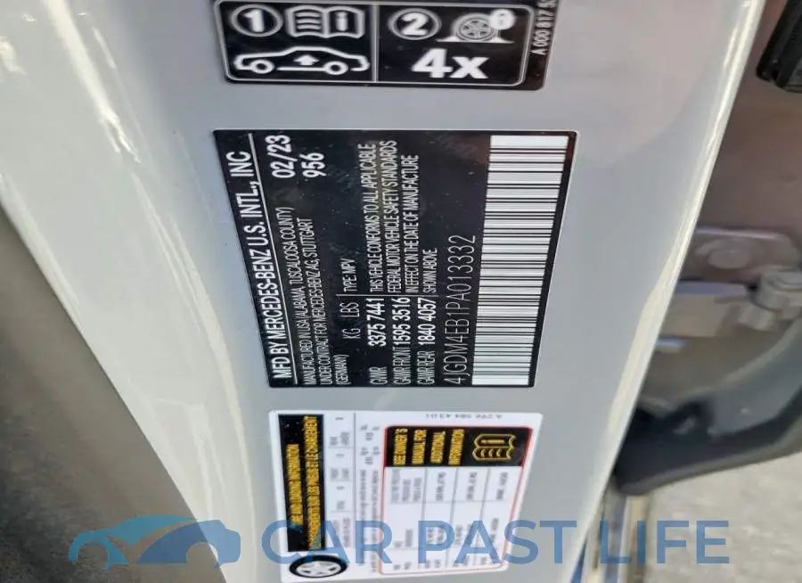 4JGDM4EB1PA013332# 14