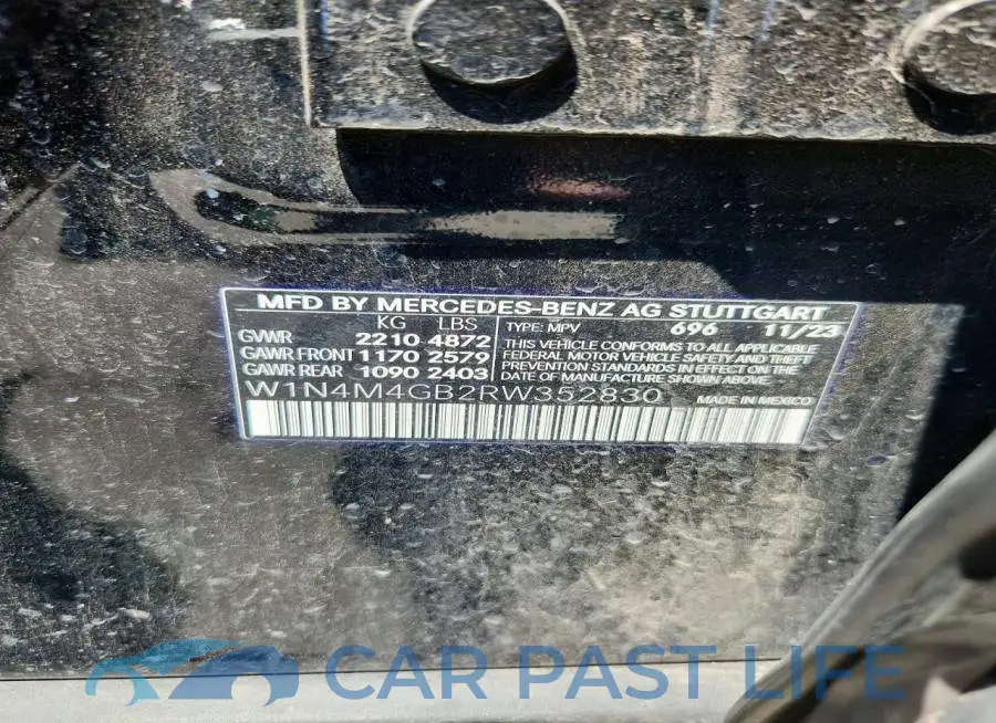 W1N4M4GB2RW352830# 12