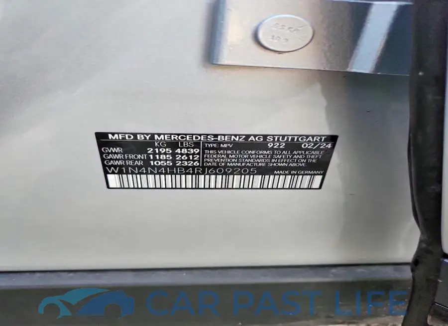 W1N4N4HB4RJ609205# 13