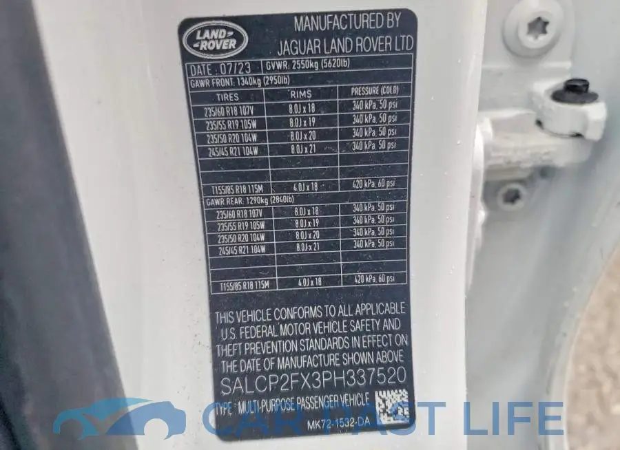 SALCP2FX3PH337520# 13