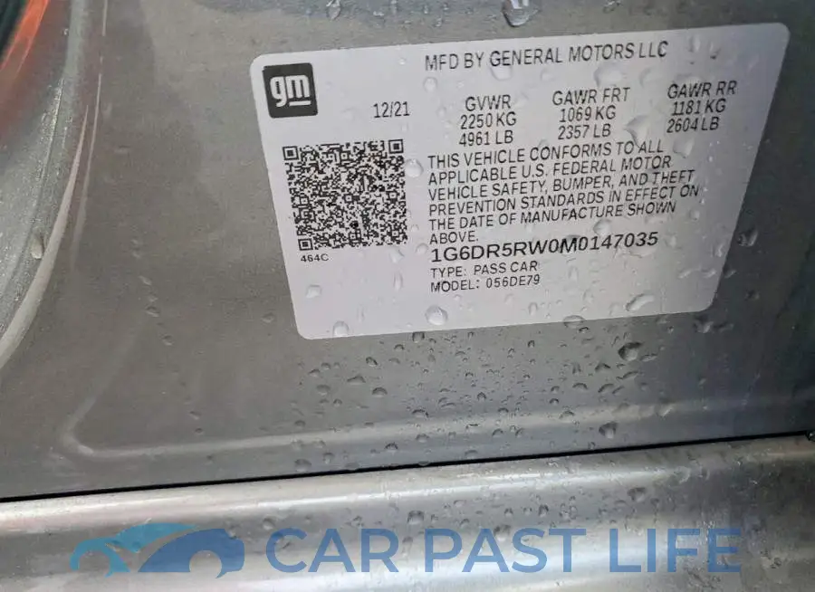 1G6DR5RW0M0147035# 12