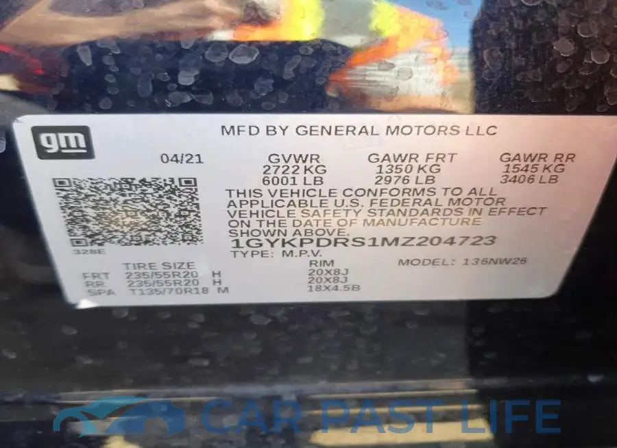1GYKPDRS1MZ204723# 12
