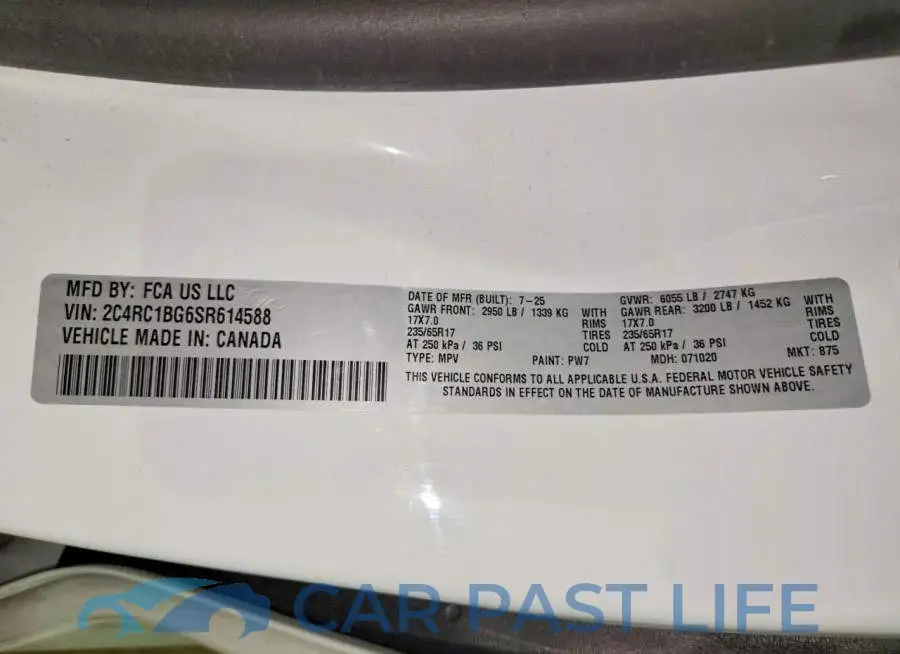 2C4RC1BG6SR614588# 13