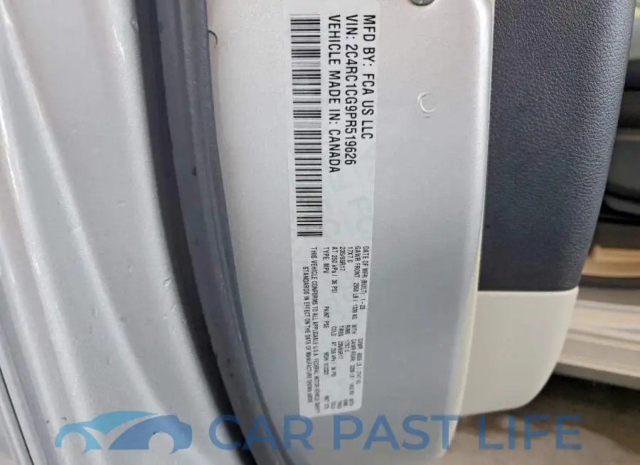 2C4RC1CG9PR519626# 13
