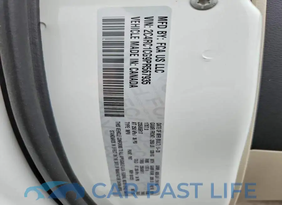 2C4RC1CG9PR567935# 14
