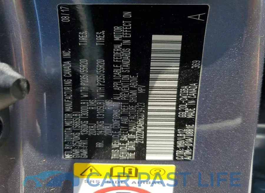 2T2ZZMCA6HC079423# 14