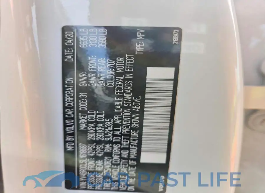YV4BR0CL5L1618687# 13
