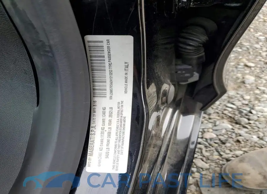 ZAM57RSA0H1213253# 12