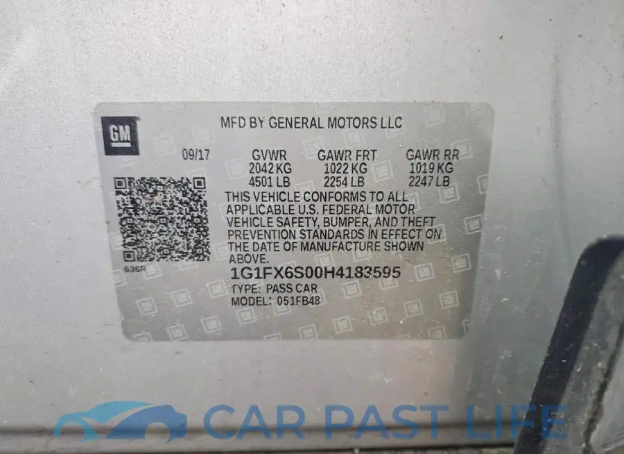 1G1FX6S00H4183595# 12