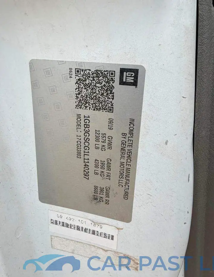 1GB3GSCG1L1140297# 10