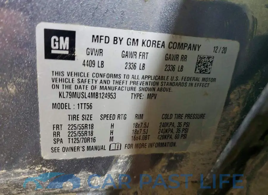 KL79MUSL4MB124953# 13