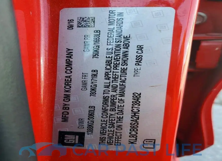 KL8CB6SA2HC738482# 12